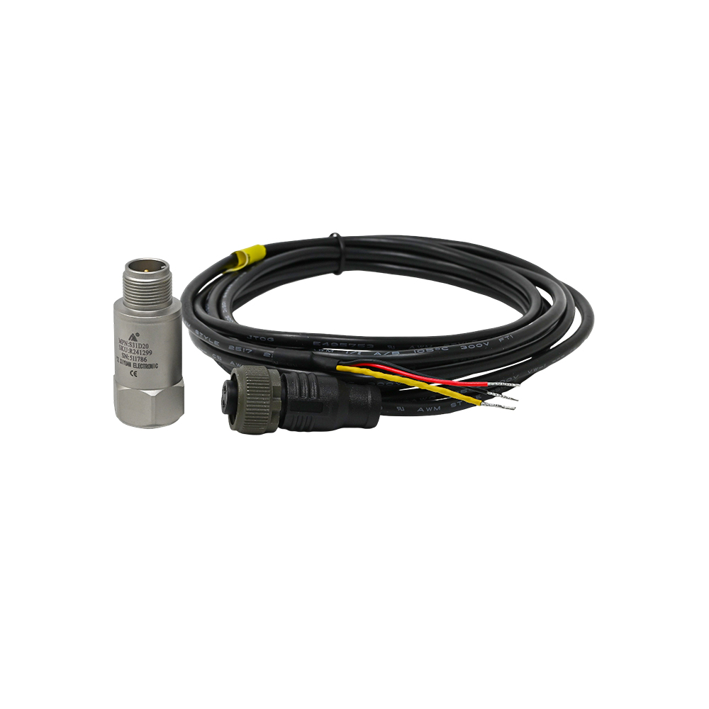 XIYUAN S31D20 Integrated Speed & Temperature Sensor - 4-20mA RMS Output, IP65, Stainless Steel - Image 3
